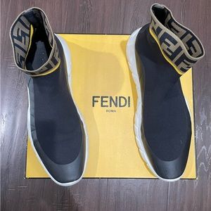 Men’s Fendi Sock Sneaker Sz 12